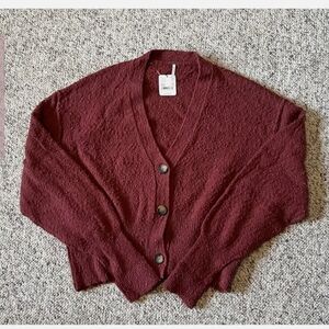 free people found my friend cardigan xs cowboy